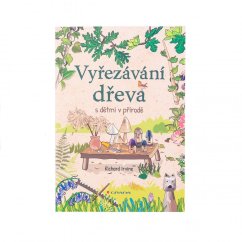 Vyřezávání dřeva s dětmi v přírodě